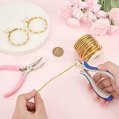 10м круглой латунной проволоки CWIR-WH0007-18G