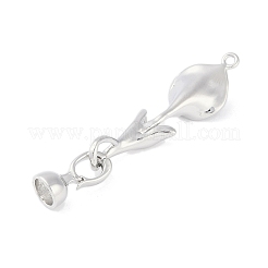 Проложить латунный прозрачный кубический цирконий над застежками KK-F875-11P