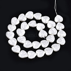 Fili di perle di plastica imitazione perla abs&nbsp;X-KY-N015-09-B01