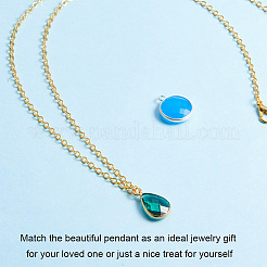 Изготовление колье из латунных кабельных цепочек MAK-PH0002-08