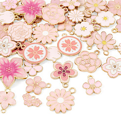 Colgantes de esmalte de aleación 40pcs 20 estilos&nbsp;ENAM-TA0004-04