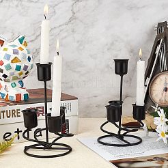 Железный подсвечник AJEW-WH0171-60B