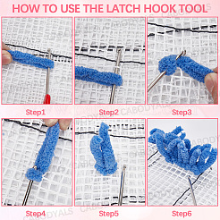 Сетчатые ткани из полиэстера&nbsp;DIY-WH20058-06D