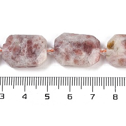 Натуральный Sunstone бисер пряди G-B125-P14-01