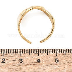 Offene Manschettenringe aus Edelstahl 304&nbsp;RJEW-G377-01G