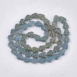 Galvanisieren Glasperlen&nbsp;X-EGLA-T017-05C