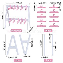 1 комплект акриловых подставок для сережек EDIS-PH0001-56