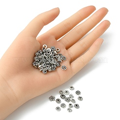 100 шт. 10 стиля бусины из сплава в тибетском стиле&nbsp;TIBEB-YW0001-14-1