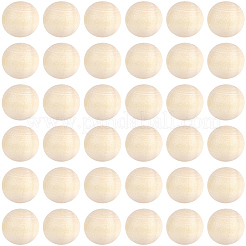 150 pièces de perles en bois non finies&nbsp;WOOD-PA0001-83A