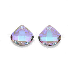 Гальванизировать граненых стеклянных подвесок EGLA-N006-056