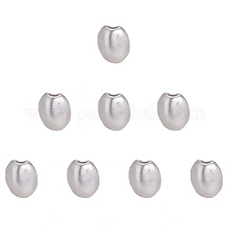 Perles en alliage sunnyclue, Style mat, pépites, 925 argent sterling plaqué, 13x11x10.5mm, Trou: 3mm, 8 pcs / boîte