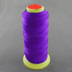 Hilo de coser de nylon, Violeta Azul, 0.2mm, aproximamente 800 m / rollo