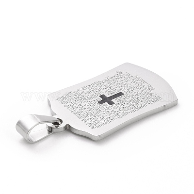 Подвески из нержавеющей стали 304 с эмалью STAS-G261-08P-1