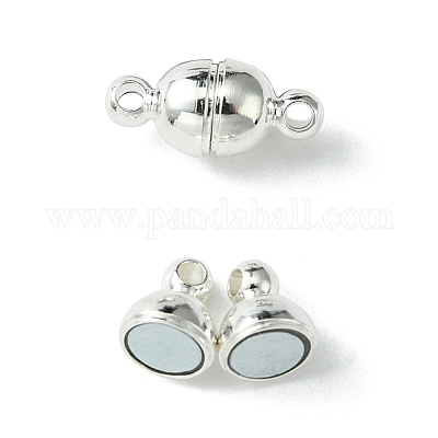 10шт круглые латунные магнитные застежки с петлями KK-FS0001-34S-1