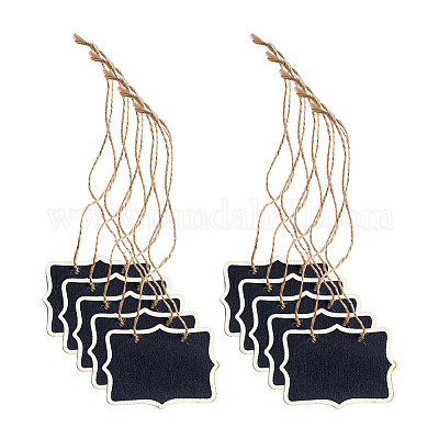 Прямоугольные деревянные доски объявлений AJEW-WH0348-272A-1