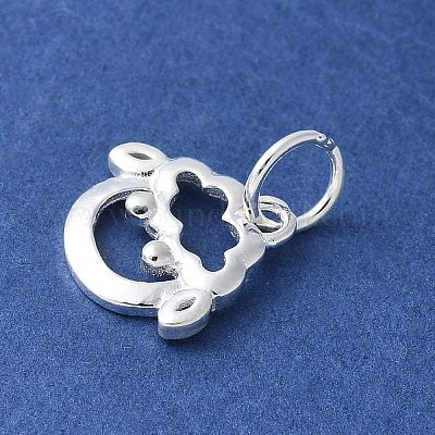 925 подвеска в виде китайского зодиака из стерлингового серебра STER-P066-02S-08-1