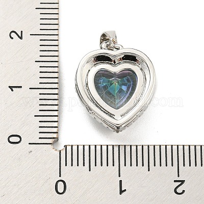 Стойки обшивки латунь микро проложить Циркон подвеску KK-H469-02P-08-1