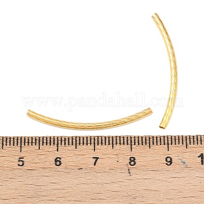 Бисера латунной трубки KK-EC295-G-1