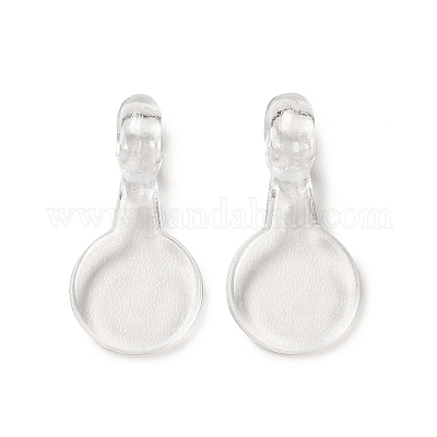 Пластиковые приклеиваемые плоские подушечки KY-E013-01-1