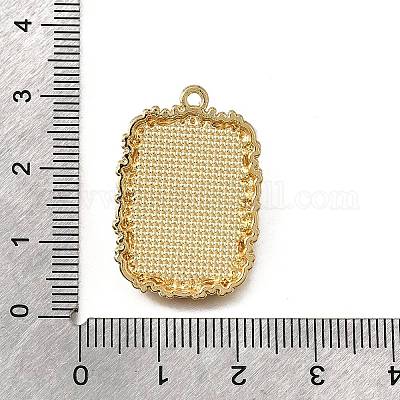 Подвески из эмали и сплава ENAM-K076-02E-G-1