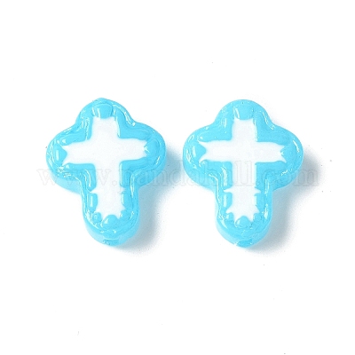 Бусины из стеклянной эмали BLOW-D300-06G-1