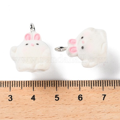 Подвески из флористической смолы в форме животных RESI-Q229-01F-1