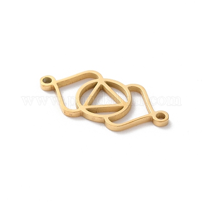 Полые звенья чакры из нержавеющей стали 304 STAS-S149-05F-1