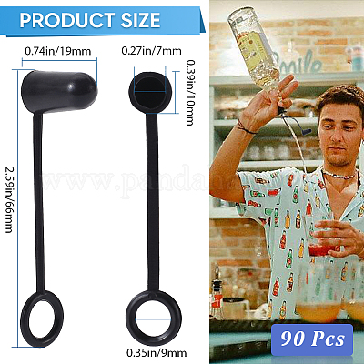 90 шт. крышка для бутылок с ликером из термопластичного эластомера FIND-CP0002-02-1