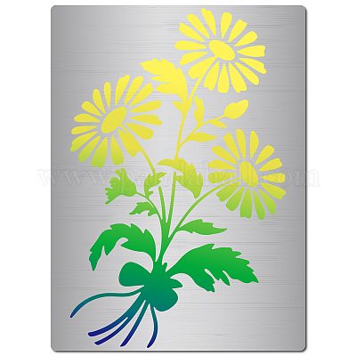 Трафареты для резки металла из нержавеющей стали DIY-WH0289-098-1