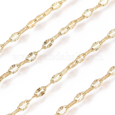 3.28 фут ионное покрытие (ip) 304 нержавеющая сталь текстурированные тисненые цепи X-CHS-D004-02G-1