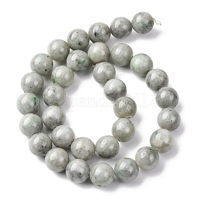 Природные китайский нефрит бисер пряди&nbsp;G-H343-D08-12mm-1