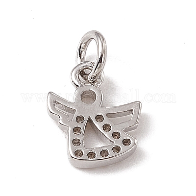 Латунные микро проложить кубического циркония подвески ZIRC-F132-90P-1