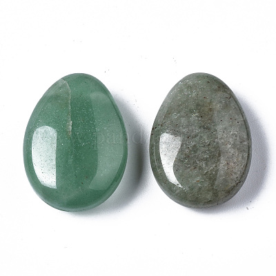 Естественный зеленый авантюрин подвески&nbsp;G-N0326-74J-1