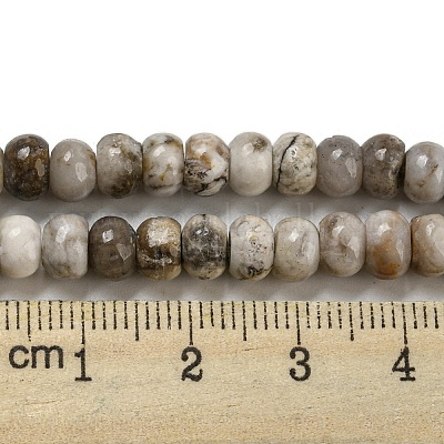 Природные бамбуковых листьев агат бисер нитей G-H305-A02-01-1