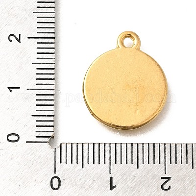 Оправы для подвесок из нержавеющей стали 304 в виде кабошонов STAS-I321-60G-1