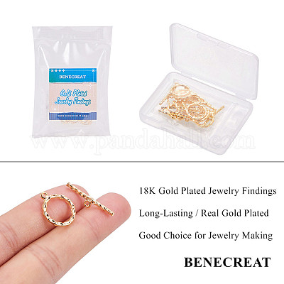 Copper Plated 18k True Gold Diy Earring Findings Earrings Clasps