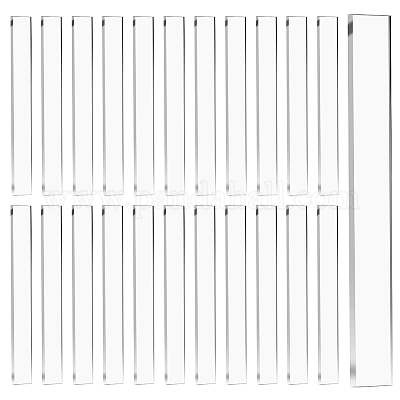 200 шт. прозрачные акриловые листы FIND-GA0007-20A-1