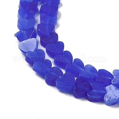 Бусы лэмпворк ручной работы LAMP-Q035-01K-1