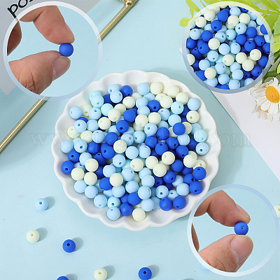 500шт прорезиненные силиконовые акриловые бусины с имитацией силикона&nbsp;OACR-SP0001-33D-1