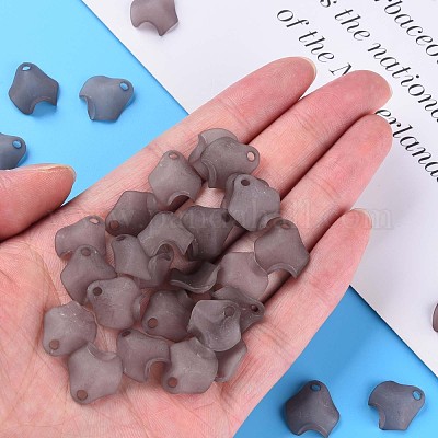 Прозрачные акриловые бусины&nbsp;MACR-S373-106-D02-1