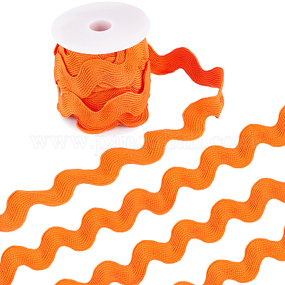 Лента из полиэстера с волнистой бахромой длиной 10 ярд. OCOR-GF0003-27B-1