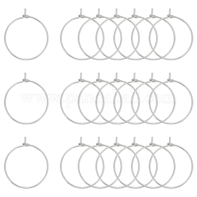 Кольца-подвески для бокалов из нержавеющей стали 304 STAS-UN0001-49P-1