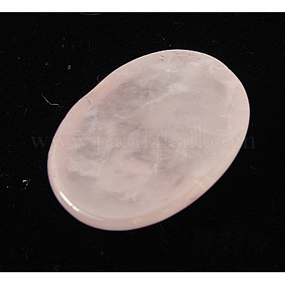 Природного розового кварца кабошонов X-G-ROSE18x13x5-1