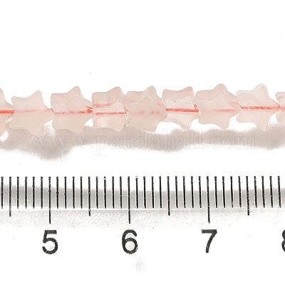 Природного розового кварца нитей бисера G-G085-B19-02-1
