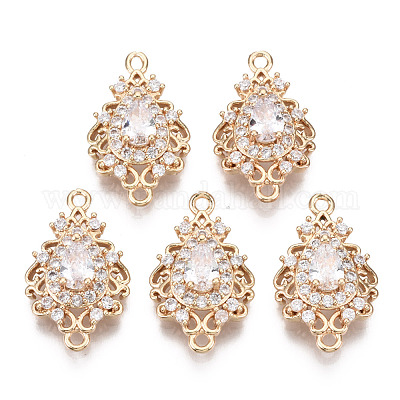 Соединители из латуни с микрочастицами и кубическим цирконием X-KK-R111-011-B01-1