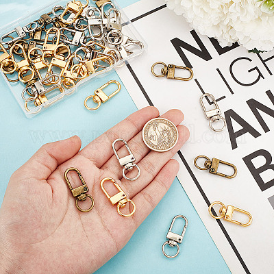 42 шт. 3 цвета поворотные застежки из сплава FIND-DC0005-61-1