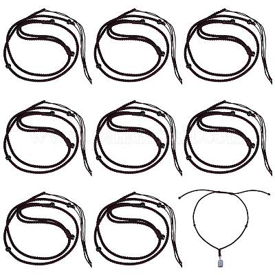 Fabrication de colliers réglables en corde&nbsp;MAK-WH0016-07A-1