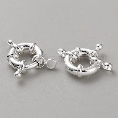 Латунная застежка пружинного кольца KK-WH20010-003C-S-1