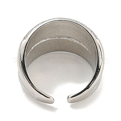 Открытые манжеты из латуни с микро-паве и кубическим цирконием для женщин RJEW-I104-16P-1