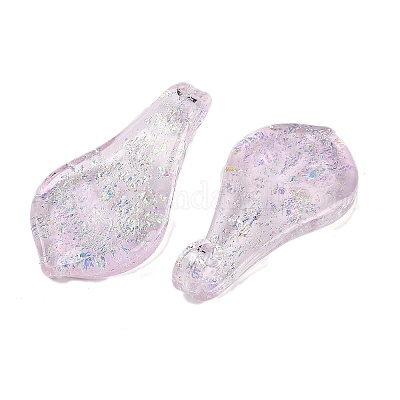 Lampwork большие кулоны&nbsp;FOIL-K003-01C-1